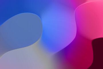 Wall Mural - abstract blue purple gradient on wave dynamic on graphic design background. ideal for wallpaper, tem