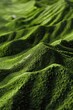 Serene and abstract matcha powder landscapes on a smooth surface