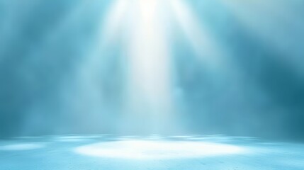 Wall Mural - minimal abstract light blue background perfect for product presentations. made with generative ai te