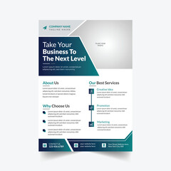 Corporate business flyer template design set, Brochure design, cover modern layout, annual report, poster, flyer in A4 with colorful business proposal, promotion, advertise, publication, cover page.