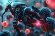 Nanotechnology Nanobot DNA Repair Module in Action