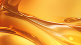 Fototapeta Dziecięca - abstract background golden machine grease, lubrication amber transparent background texture liquid, engine oil