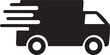 © wahab - Fast shipping delivery truck flat vector icon for apps and websites