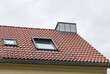 Schornstein auf einem Dach