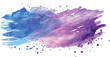 abstract watercolor background  splashes, violet blue