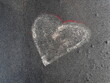cuore sull'asfalto, heart on the asphalt