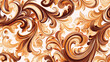 Abstract brown background baroque vector flat vector isolated