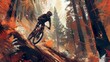 Mountain Biking Downhill Trails: Adrenaline Rushes and conceptual metaphors of Adrenaline Rushes