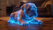 Hologram pets, interactive and customizable companions for the modern home