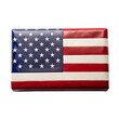Patriotic Chocolate bar with American Flag, Isolated on transparent background