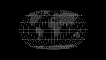 Earth globe- spinning globe planet isolated on white background - Transparent globe icon Asia globe