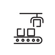 © Blacker Studio - Delivery Industry Box Line Icon