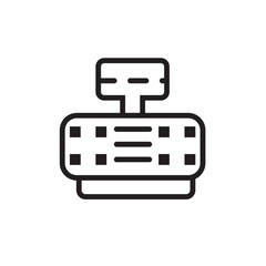 Sticker - Factory Industry Machine Line Icon