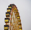 Riesenrad auf dem Hamburger Winter Dom dem Größten Volksfest im Norden Deutschlands