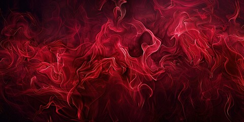 Wall Mural - dark red flame, smoke, symbol of feelings, background, wallpaper.