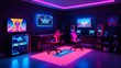 Gaming Room Elegance Where Style Meets Play