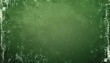 abstract green background with grunge texture and paint splashes