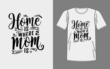 Wall Mural - Mother's Day T-shirt Design
