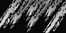 Dots Halftone Putih & Biru Pola Warna Gradien Grunge Tekstur Latar Belakang. Vektor Illustrasi