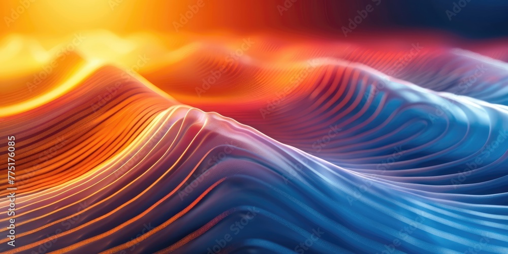 Conduction Design Conduction Process Explained in Abstract Design. Heat Transfer Methods ...