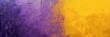 A beautifully textured gradient wall transitioning from deep purple to a bright yellow, depicting change and transition