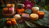 Fototapeta  - Elegant photo of Sinhalese sweets 