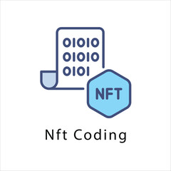 nft coding icon