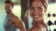 © overrust - smiling fitness couple