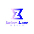 Letter Z logo design vector. Creative Initial Z logo concepts template