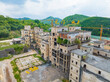 Yuanmen Castle Summer Ruins Hotel View in Baisha County, Hainan, China
