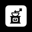 Editable coffee grinder vector icon. Cafe, coffee shop, restaurant, drink, beverages. Part of a big icon set family. Perfect for web and app interfaces, presentations, infographics, etc