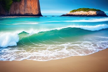 Wall Mural - Beach And Rock