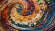Whirls of Color: The Cross-Cultural Journey of the Mosaic Maker