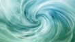 Abstract swirl of mint green and seafoam blue colors, soft pastel background design