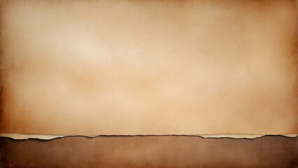 Wall Mural - Warm sepia-toned background image evoking nostalgia and timelessness with its old paper look and rough edges