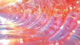 Fototapeta Tulipany -   A close-up image of water bubbles in a pool illuminated by bright sunlight