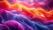 Abstract colorful wavy motion background 