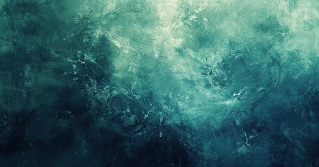 Wall Mural - cool subtle texture dark abstract background blue green tones
