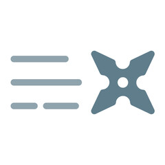 Poster - shuriken icon 