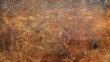 © keystoker - Detailed close-up view of a scratched wooden school desk surface. Background.