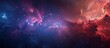 A vibrant galaxy background filled with stars and nebulae