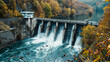 Hydroelectric Power Station Discharge Water