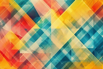 Wall Mural - Vibrant Abstract Background With Many Colors
