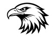 © CreativeDesigns - eagle head silhouette vector illustration