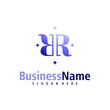 Letter R logo design vector. Creative Initial R logo concepts template