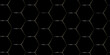 Abstract Technology, Futuristic 3d Hexagonal structure futuristic dark black background and Embossed Hexagon. Hexagonal honeycomb pattern background with space for text.