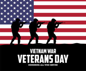 Wall Mural - national vietnam war veterans day