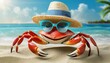 Sun, Sand, and Stylish Shades: A Summer Tale of Crabby's Beach Bonanza