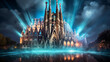 A Gaudí Masterpiece: Sagrada Familia's Soaring Spires & Light-Kissed Stained Glass
