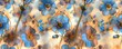 forget me not  blue flowers texture, x ray pattern wallpaper background, floral springh theme